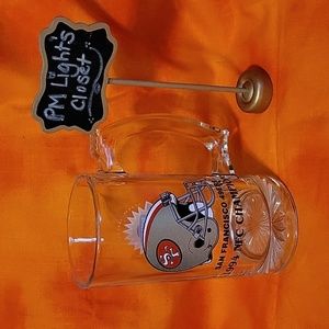 San Francisco 49ers Glass Mug 1994 NFC Champions